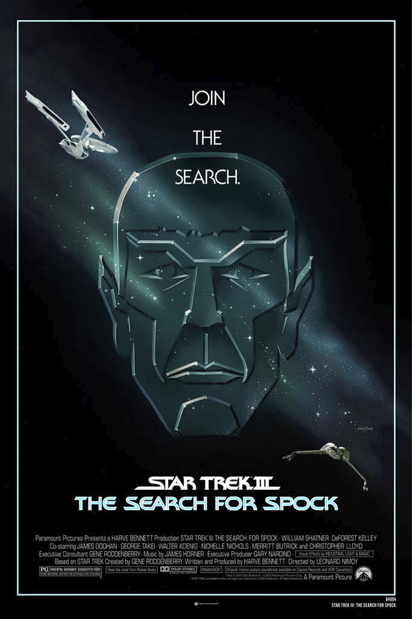 Star Trek Star Trek III: The Search For Spock (One Sheet) Movie Poster  View 3