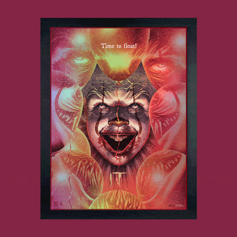 It IT: Time to Float Losers Club Variant Movie Poster  Exclusive Edition View 1