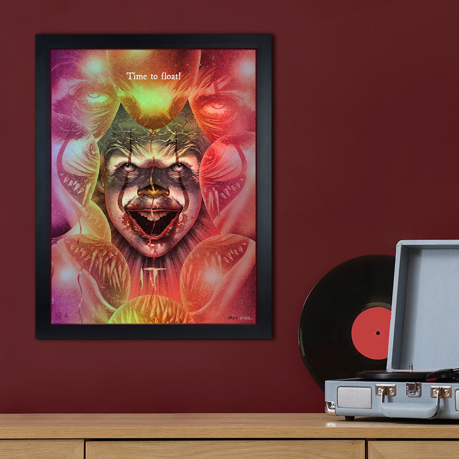 It IT: Time to Float Losers Club Variant Movie Poster  Exclusive Edition View 3