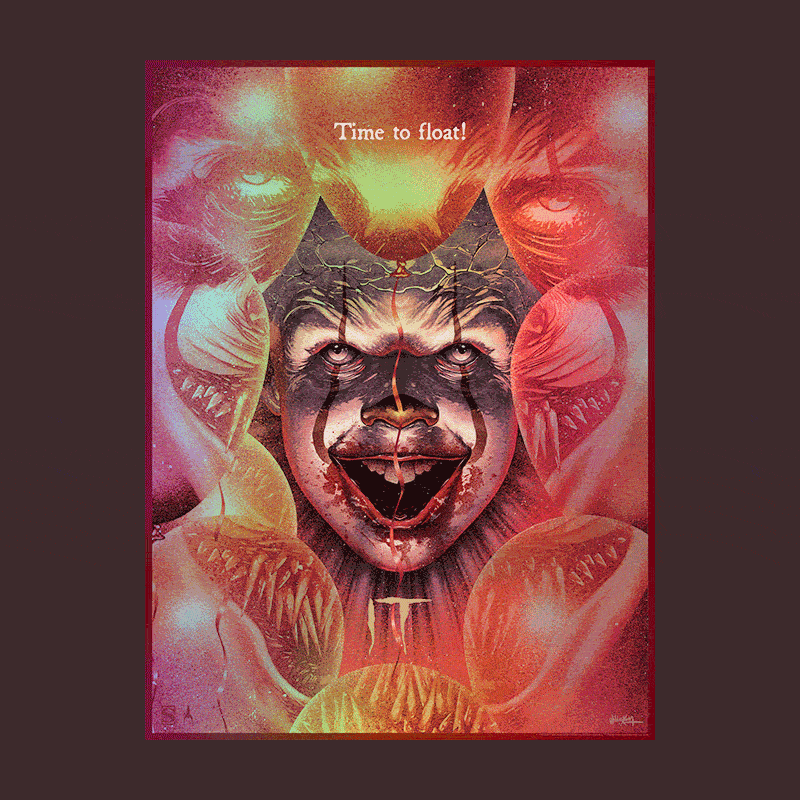 It IT: Time to Float Losers Club Variant Movie Poster  View 1