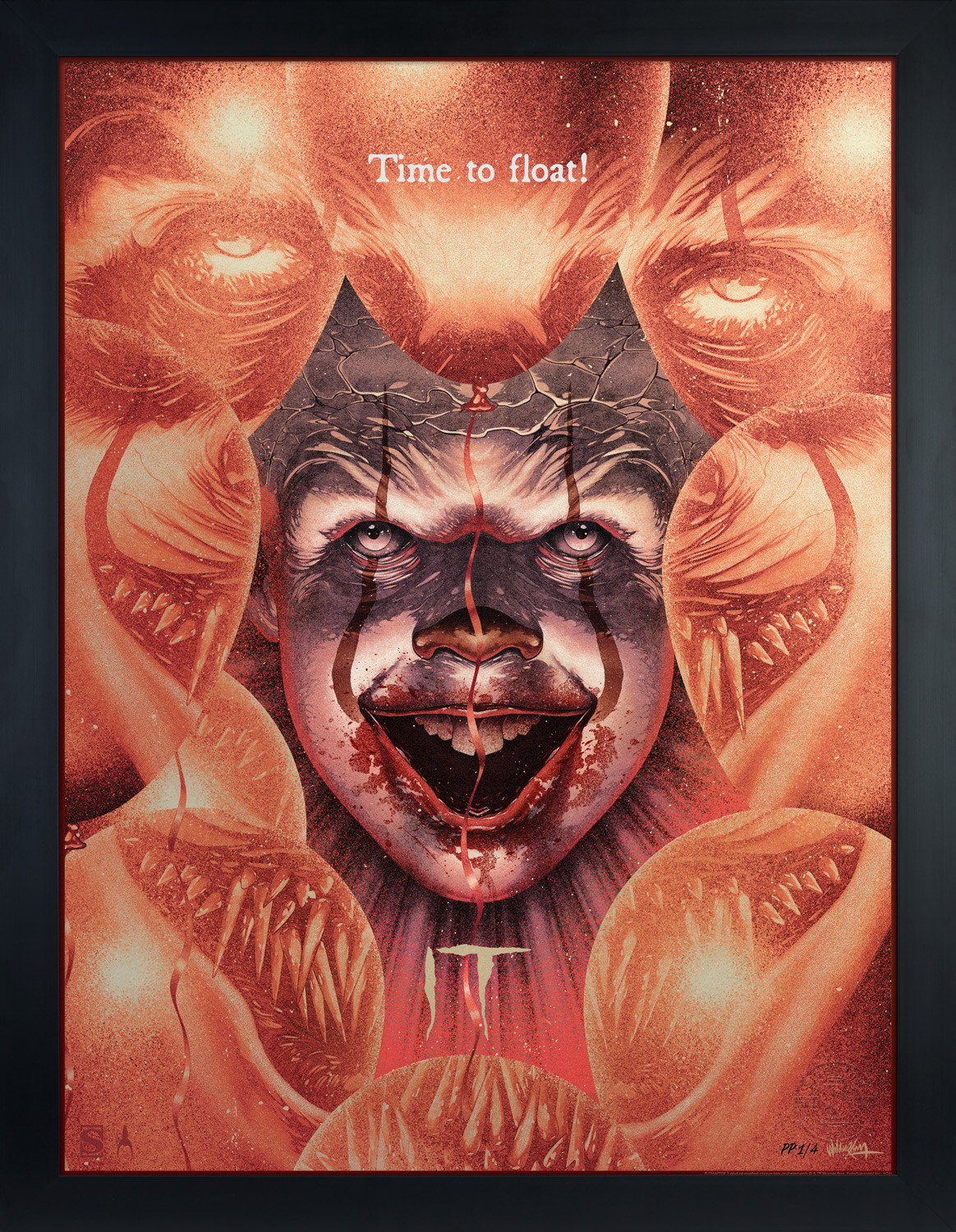 It IT: Time to Float Deadlights Variant Movie Poster  View 7