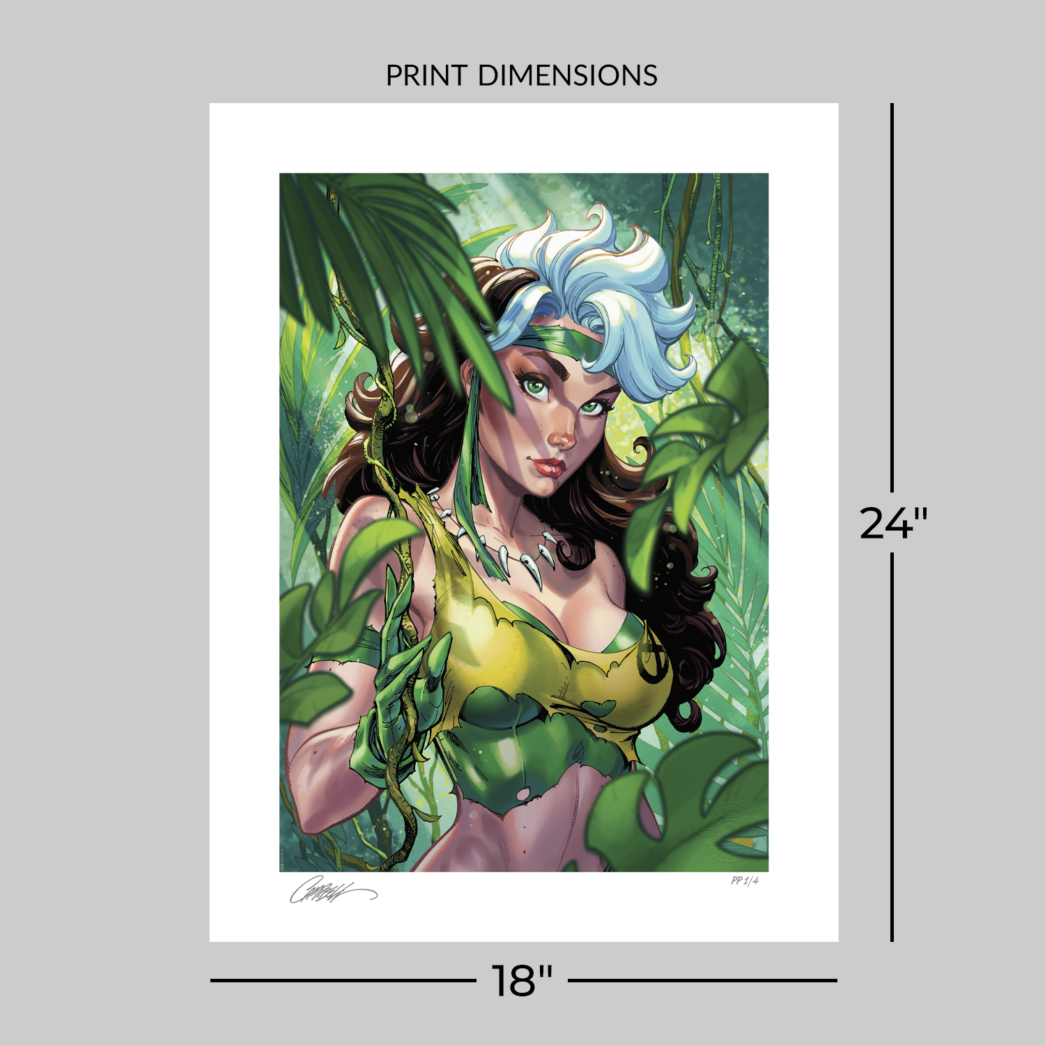 Marvel Rogue: The Savage Land Art Print  Exclusive Edition View 2