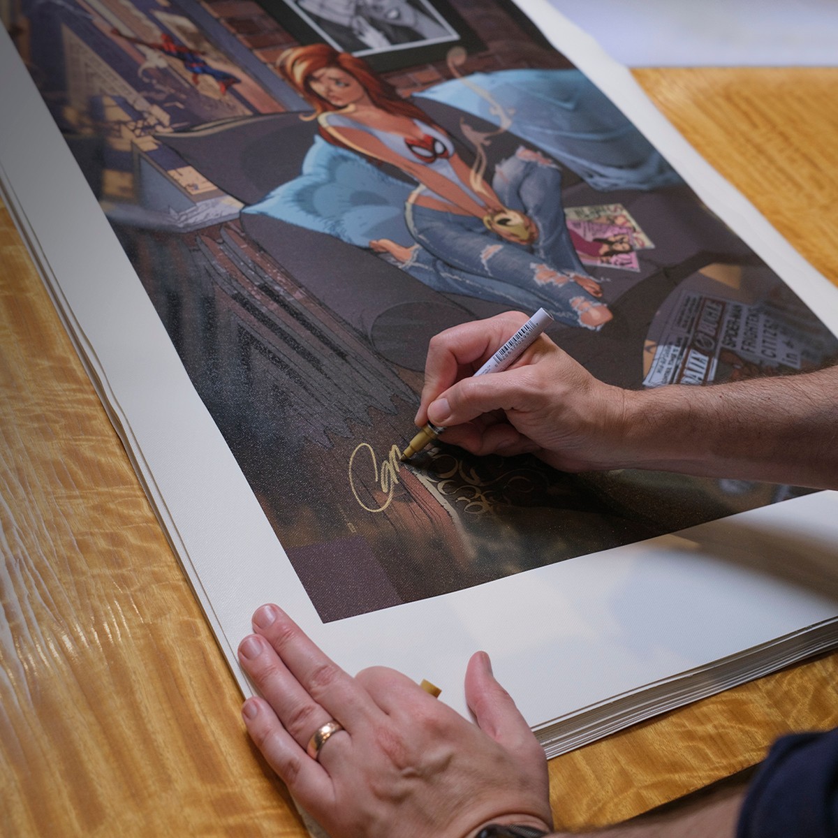 Marvel The Amazing Spider-Man: Mary Jane's Apartment Art Print  Exclusive Edition View 6