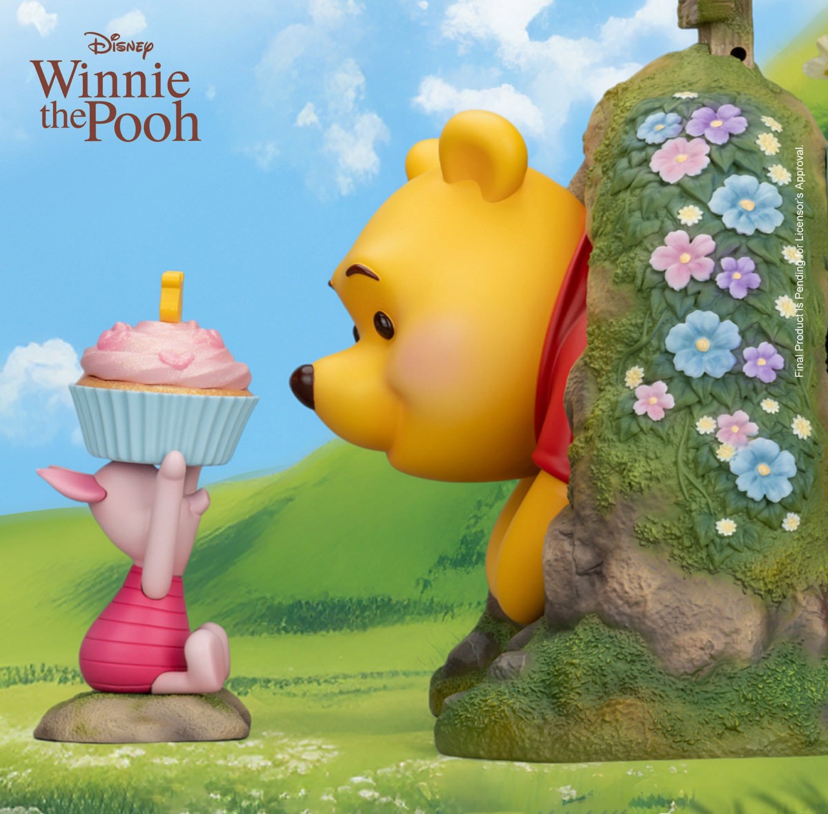Disney Pooh & Piglet Statues  (Prototype Shown) View 3