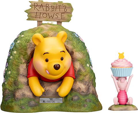 Disney Pooh & Piglet Statues  (Prototype Shown) View 9