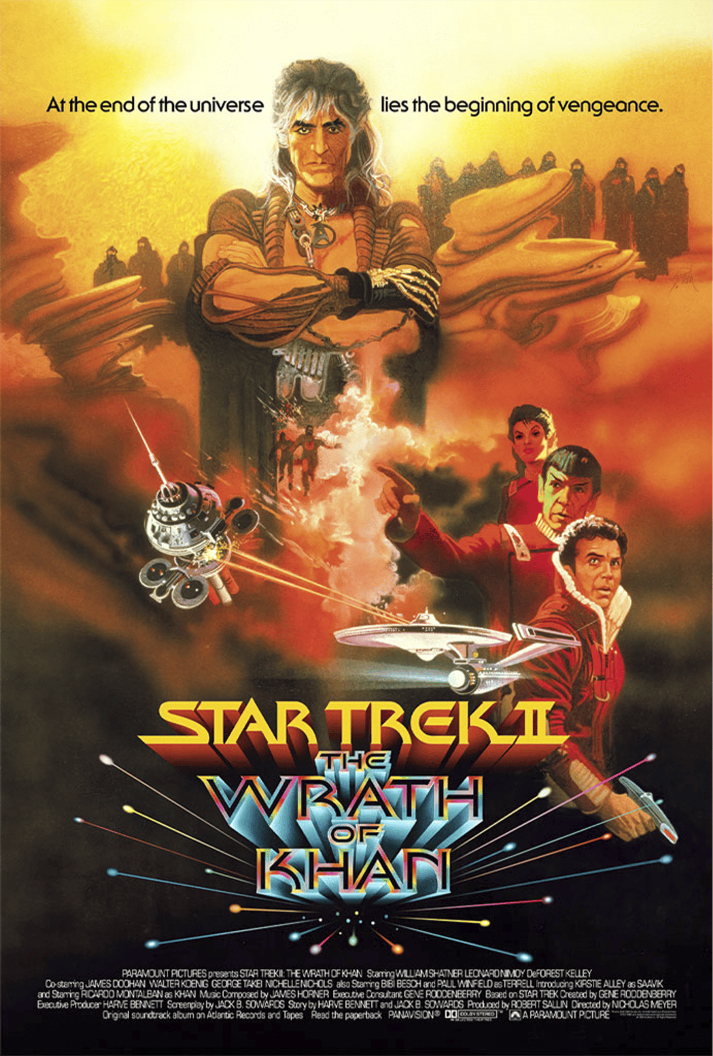 Star Trek Star Trek II: The Wrath of Khan (One Sheet) Movie Poster  View 3