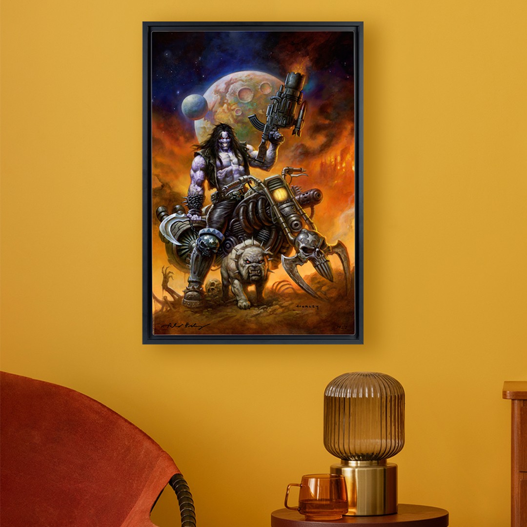 DC Comics Lobo™: The Main Man Art Print  Exclusive Edition View 1