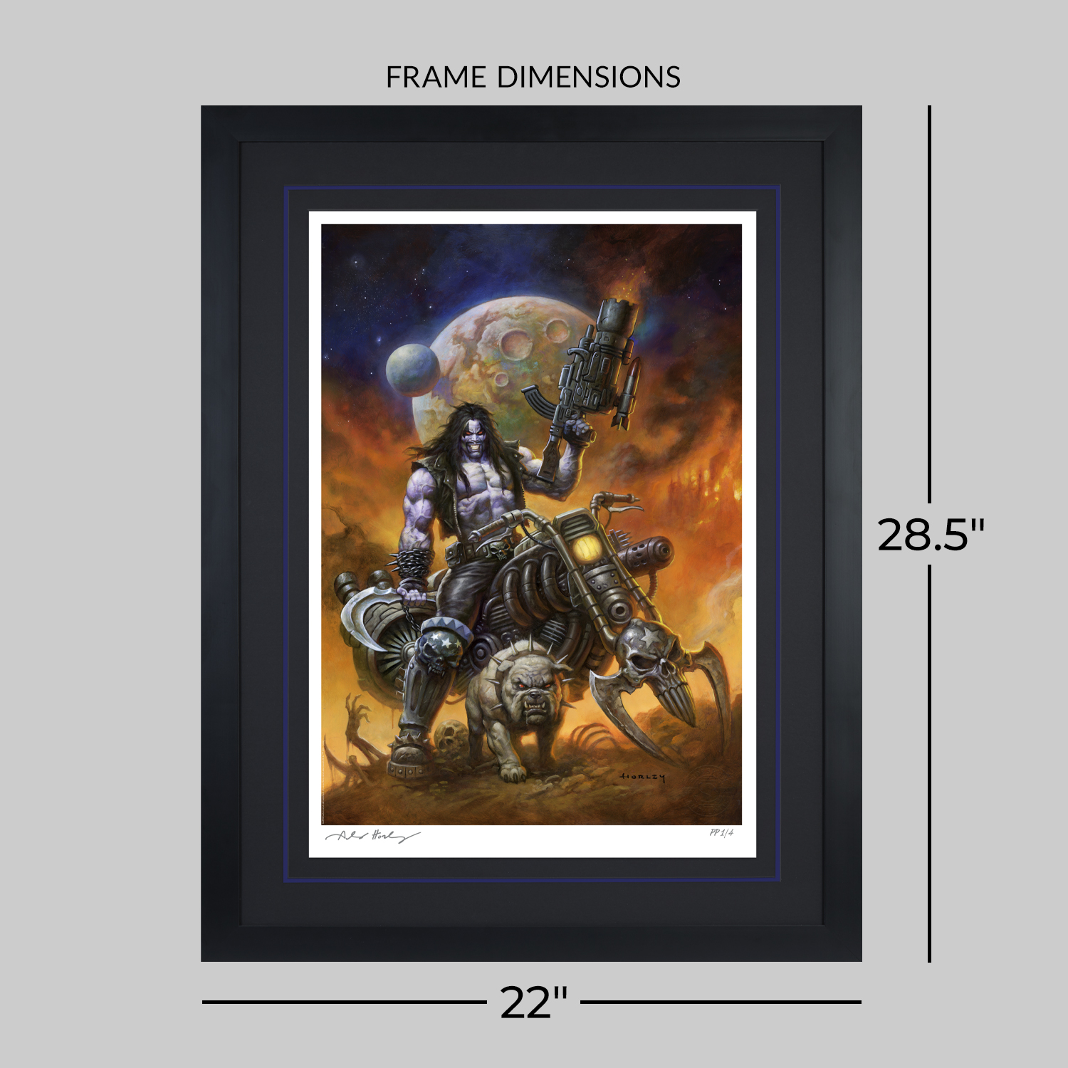 DC Comics Lobo™: The Main Man Art Print  Exclusive Edition View 2