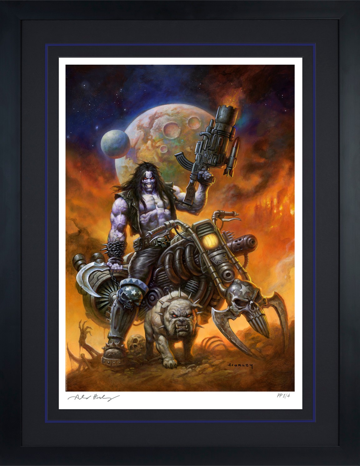 DC Comics Lobo™: The Main Man Art Print  Exclusive Edition View 7