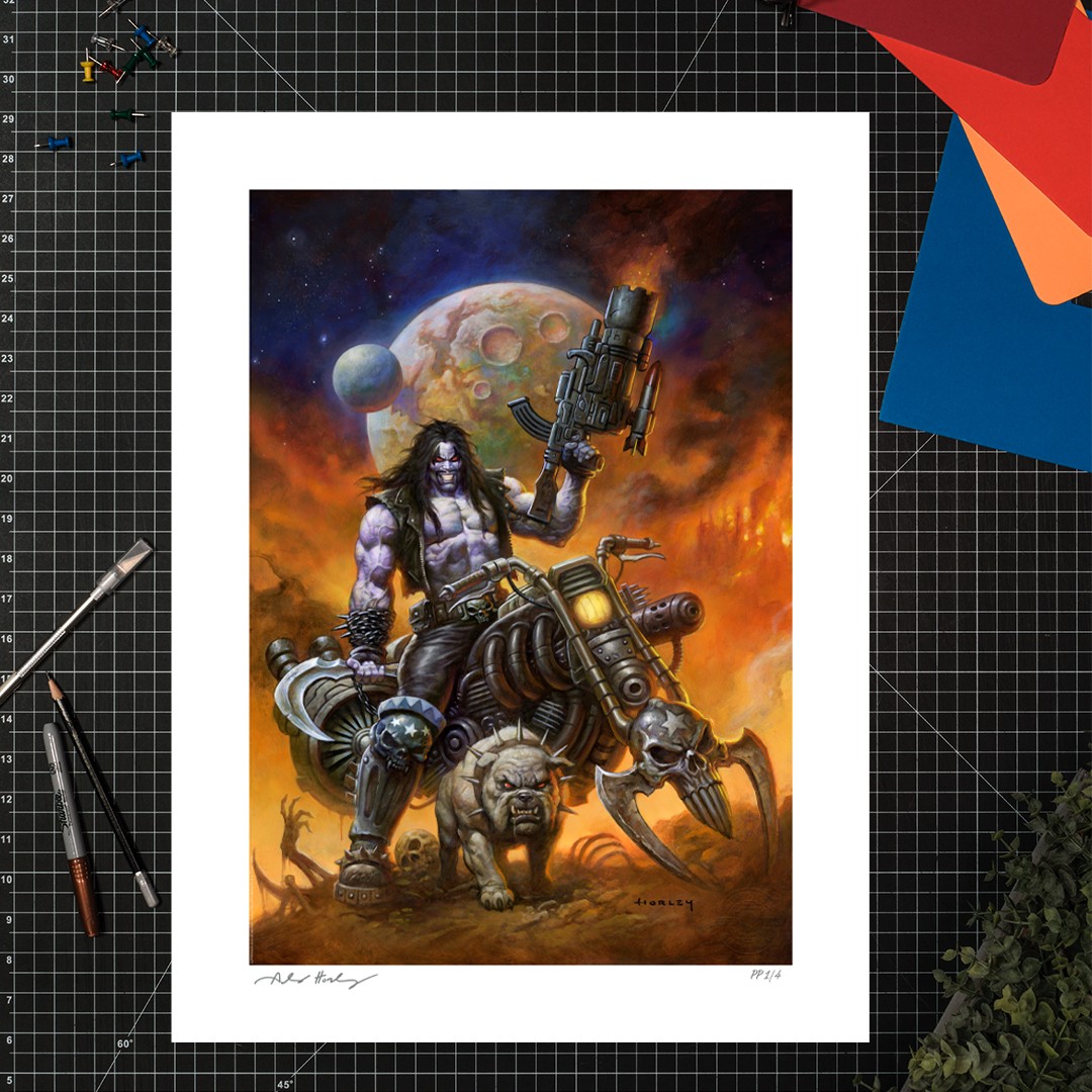 DC Comics Lobo™: The Main Man Art Print  Exclusive Edition View 1