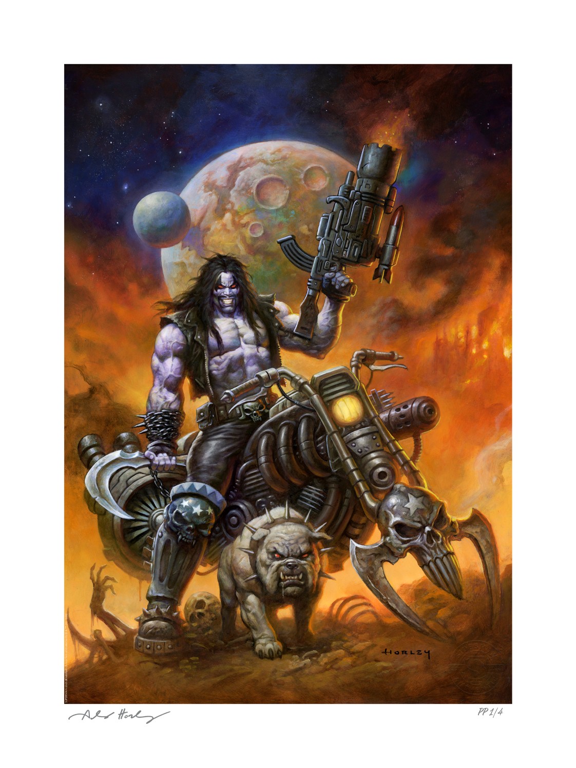 DC Comics Lobo™: The Main Man Art Print  Exclusive Edition View 6