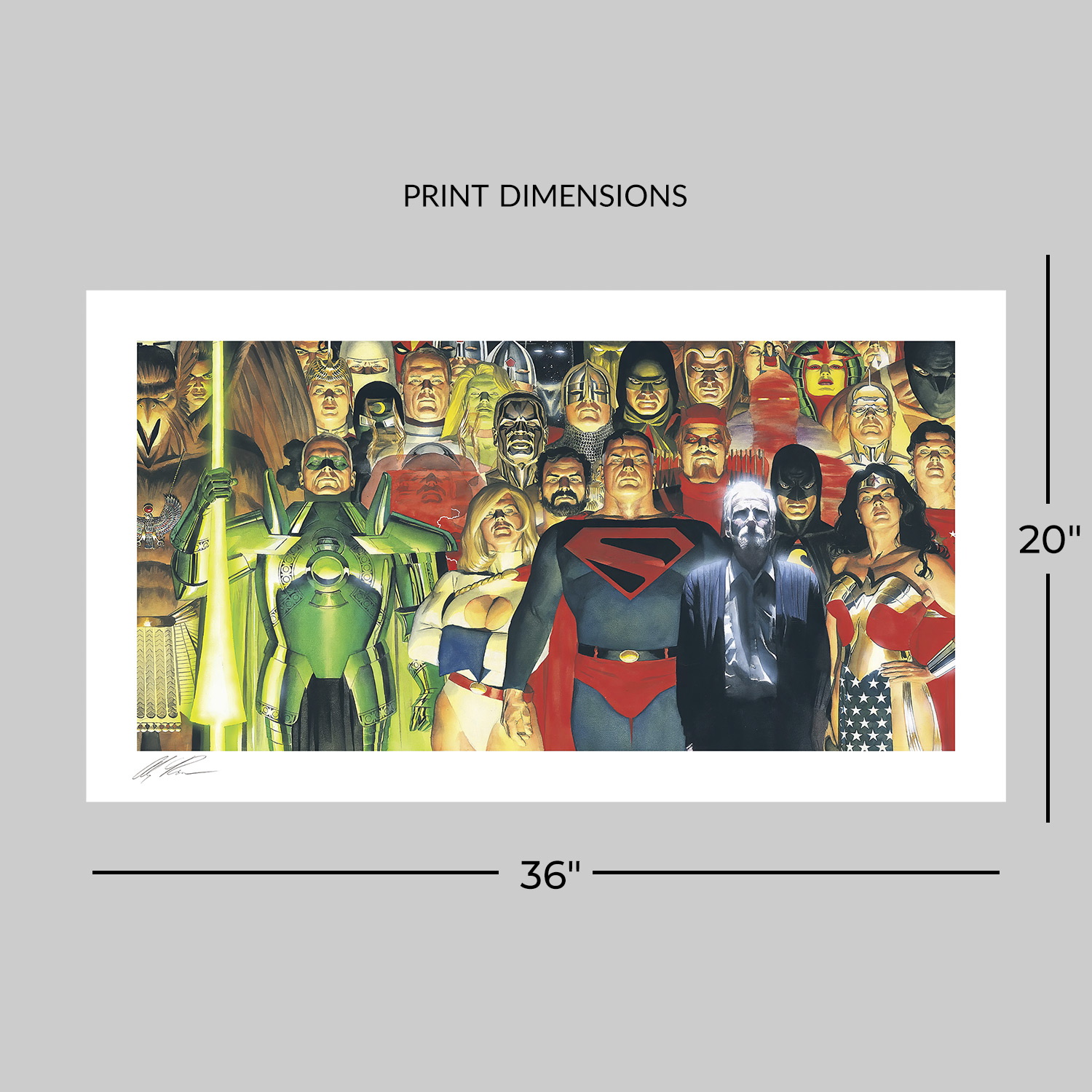DC Comics Legends: Kingdom Come Art Print  View 2