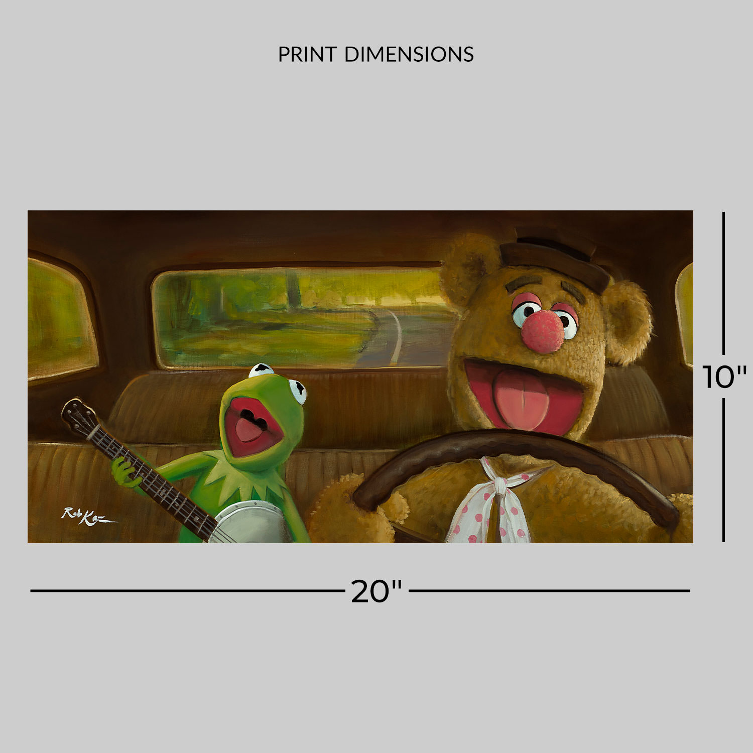 Disney Movin' Right Along Art Print  View 2