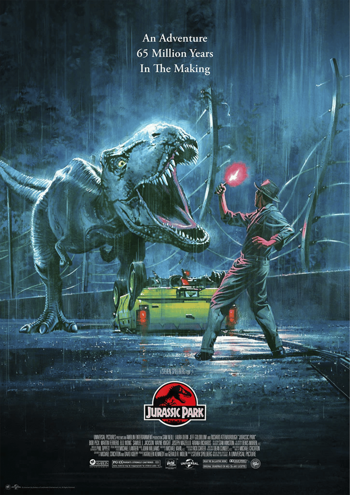 Jurassic Park Movie Poster by Vice Press | Sideshow Collectibles