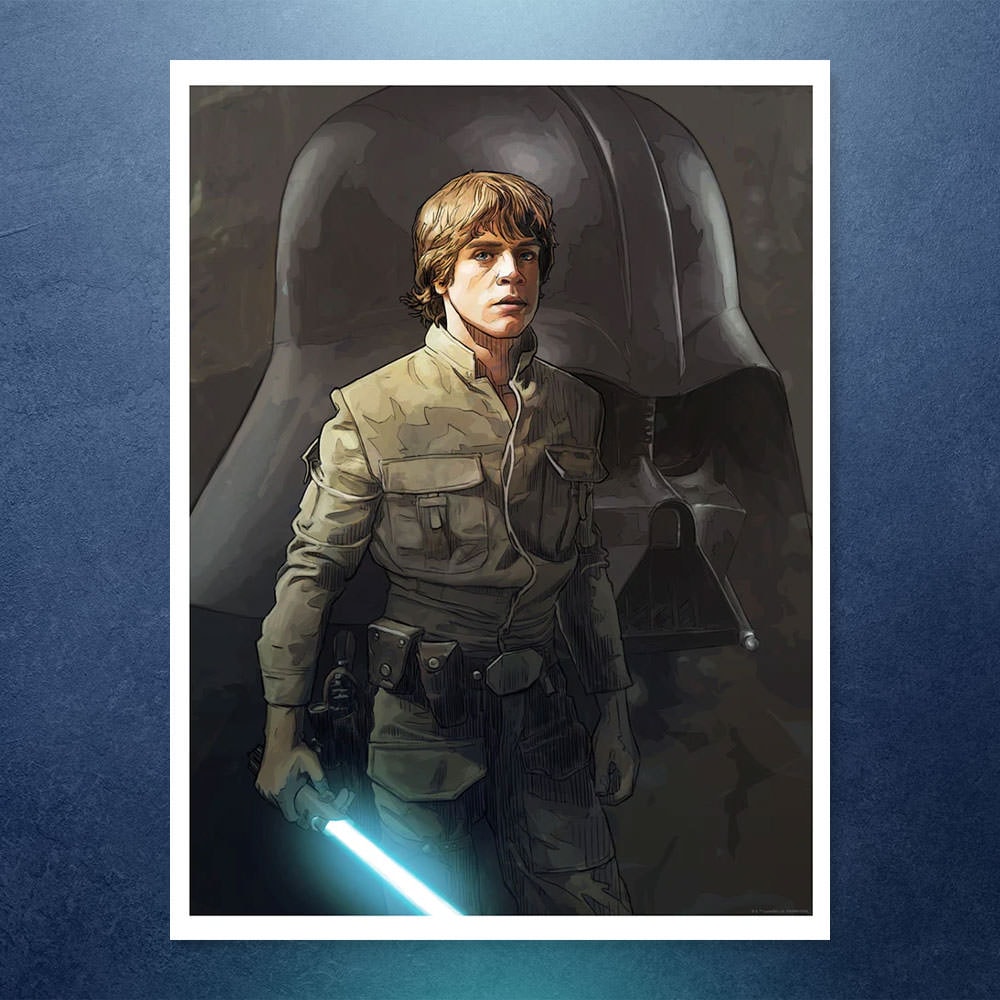Star Wars I Feel the Force Art Print  View 1