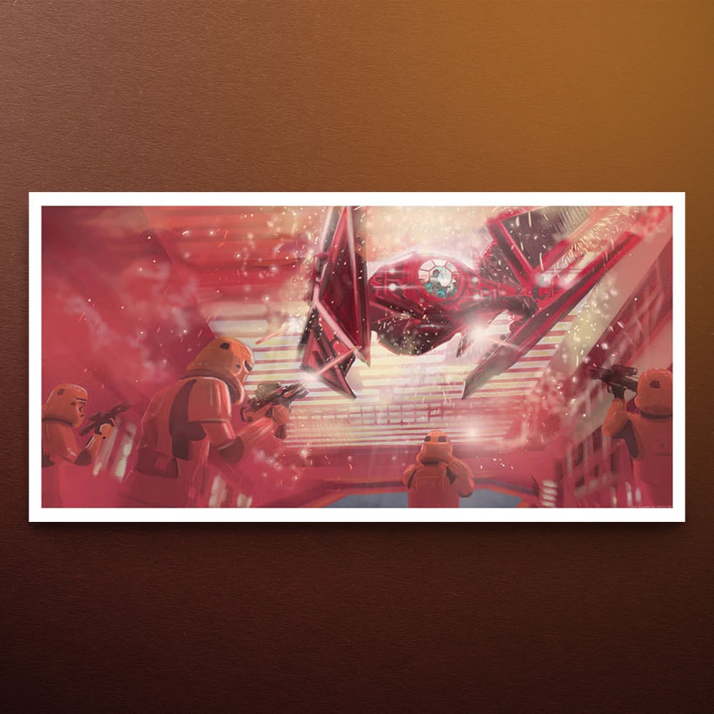 Star Wars Cassian's Escape Art Print  View 1