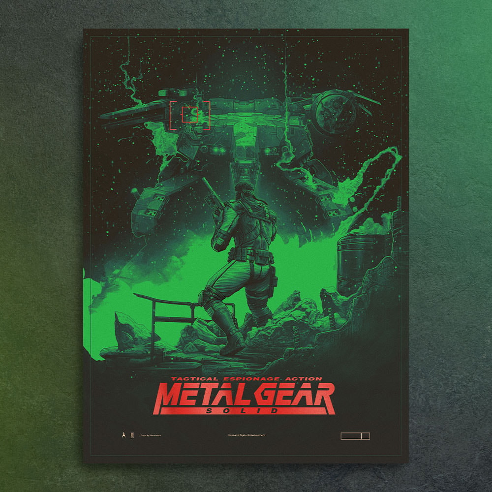 Metal Gear Solid Art Print by Apollo Gallery | Sideshow Collectibles