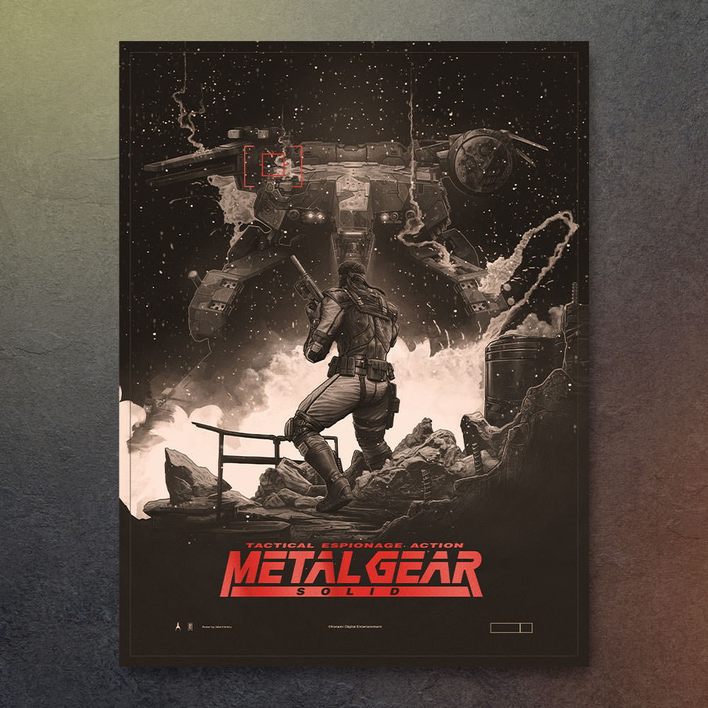 Metal Gear Solid Art Print by Apollo Gallery | Sideshow Collectibles