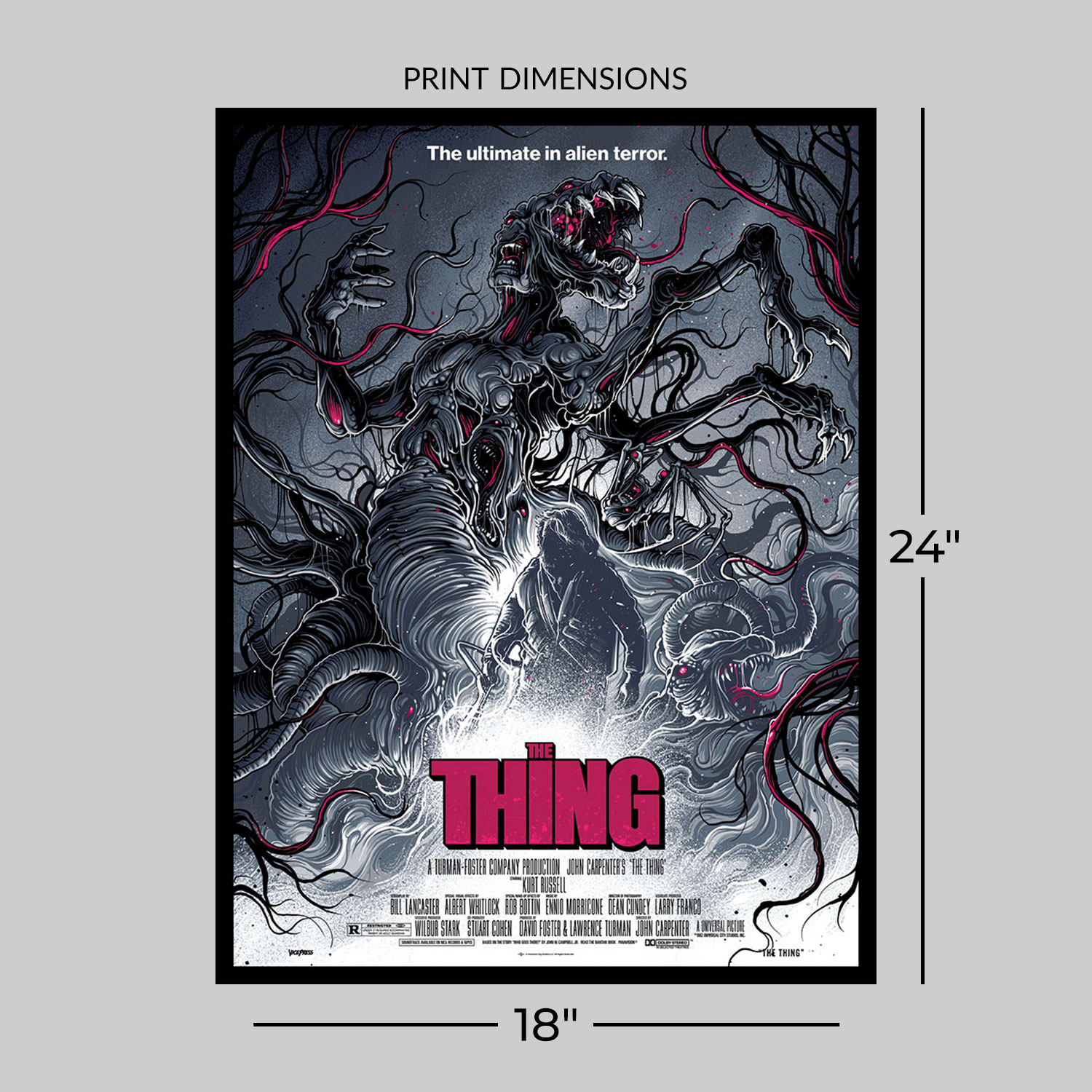 The Thing The Thing Variant Movie Poster  View 2