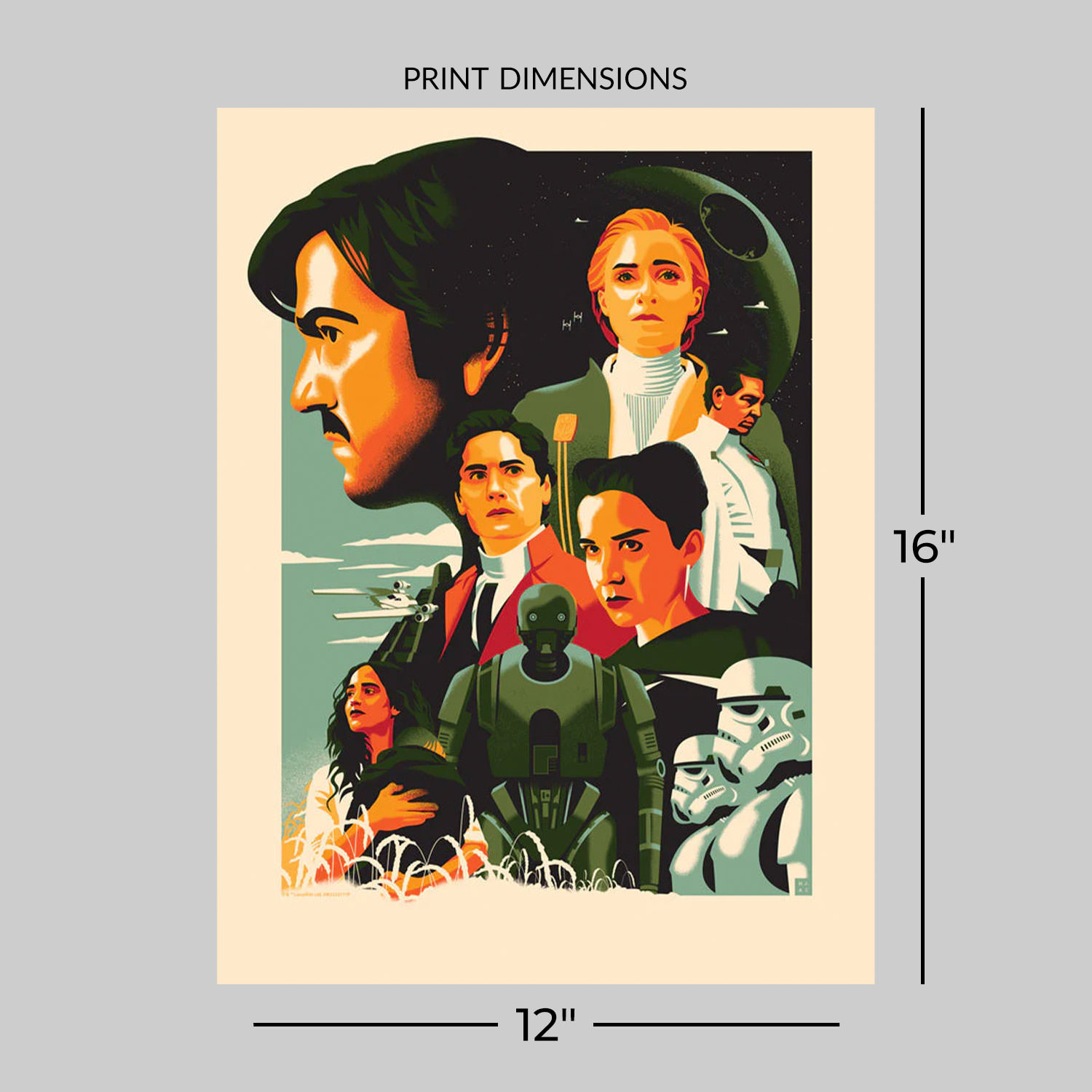 Star Wars I Have Friends Everywhere Art Print  View 2
