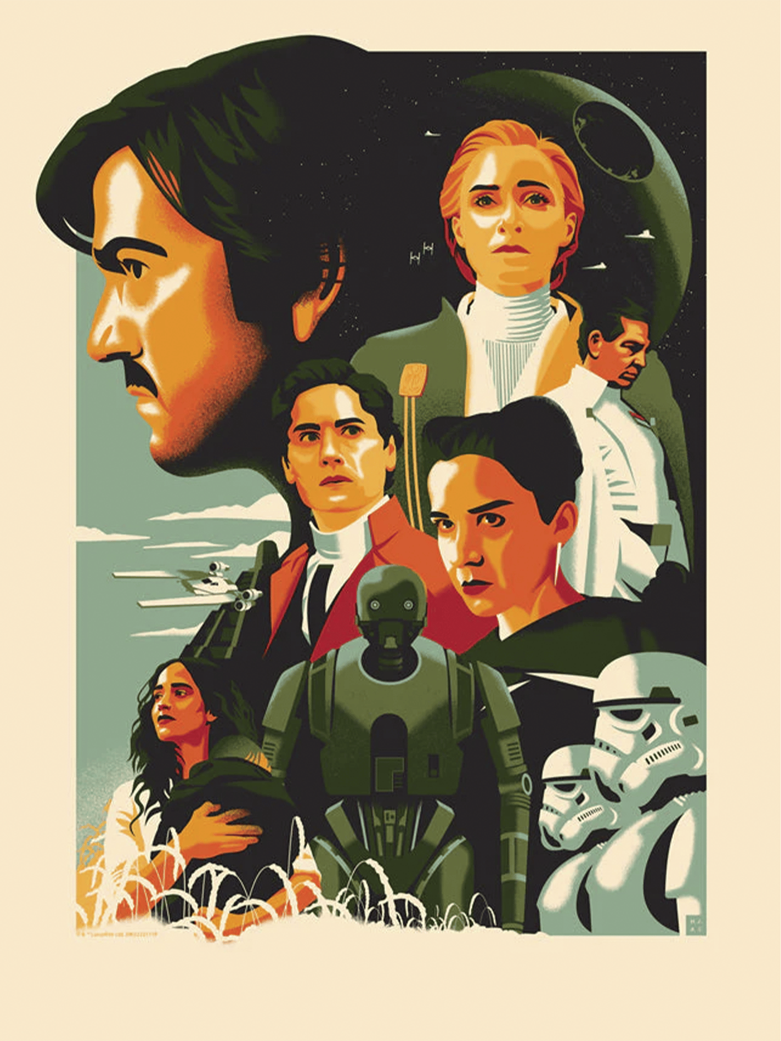 Star Wars I Have Friends Everywhere Art Print  View 3