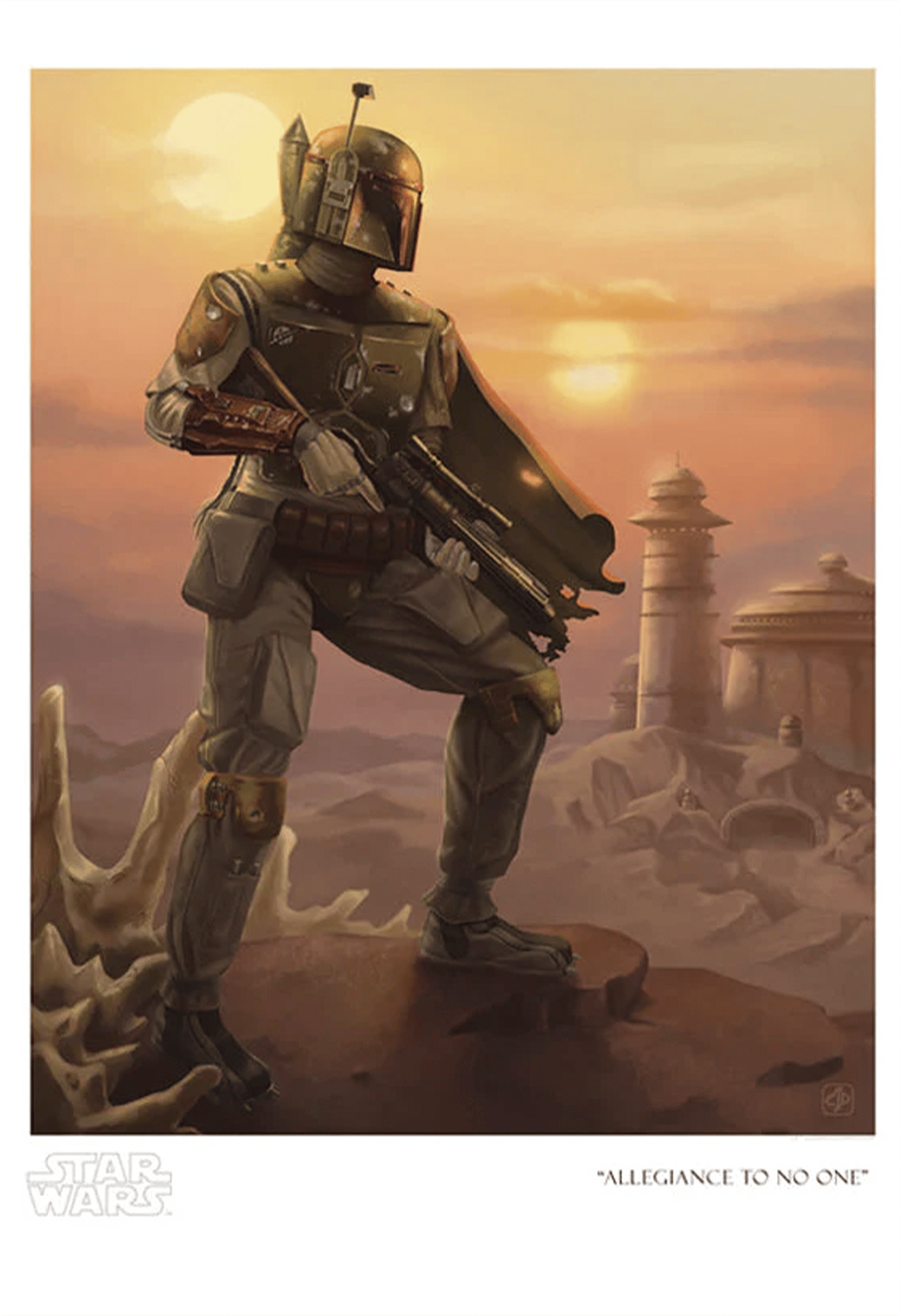 Star Wars Allegiance to No One Art Print  View 3