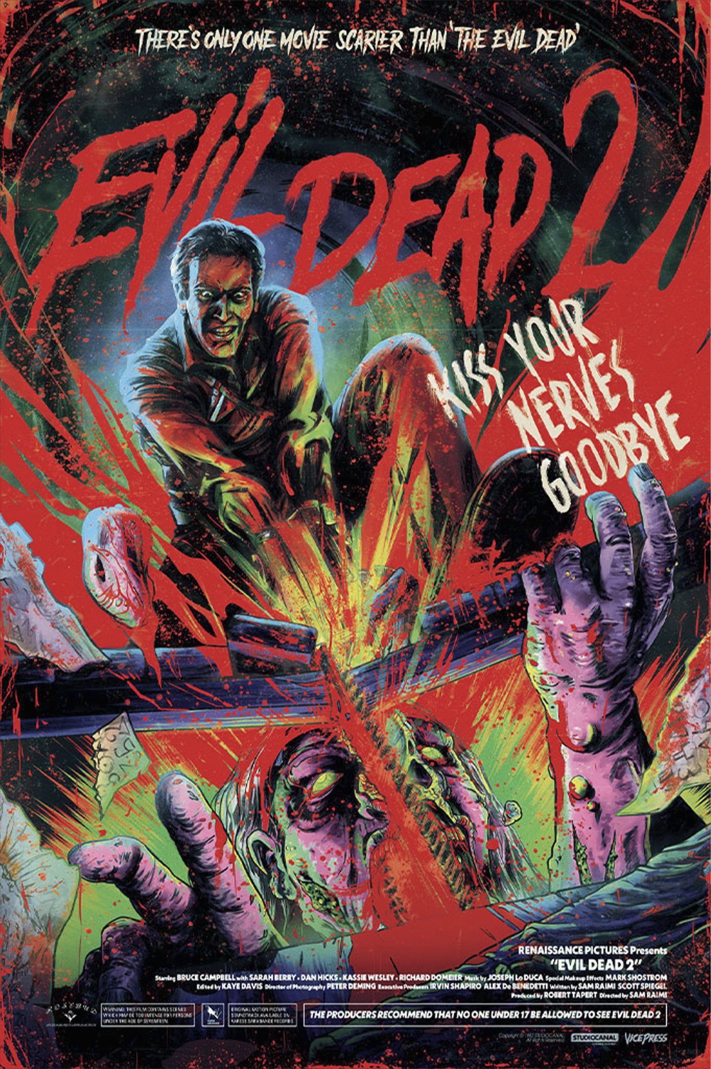 Evil Dead II Evil Dead II Movie Poster  View 3