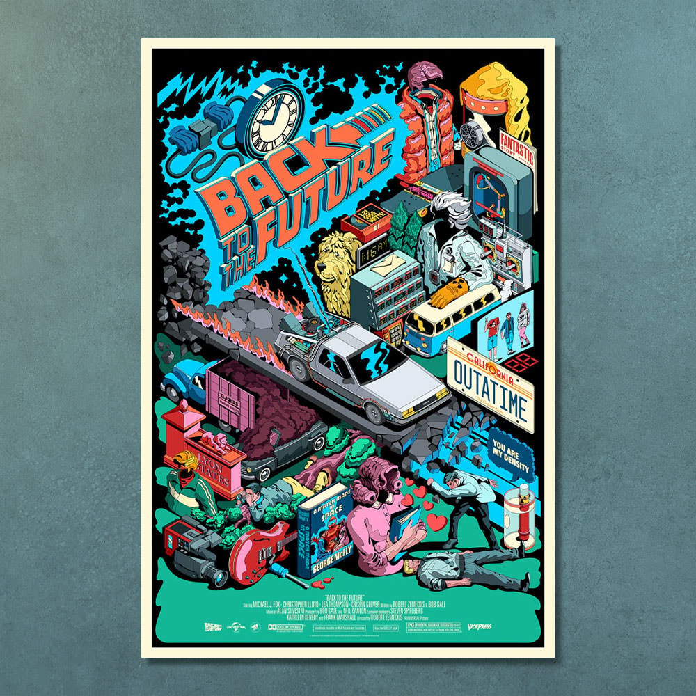 Back to the Future Back to the Future Movie Poster  View 1