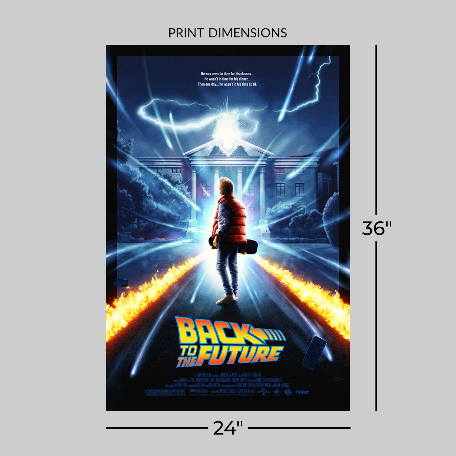 Back to the Future Back to the Future Movie Poster  View 2