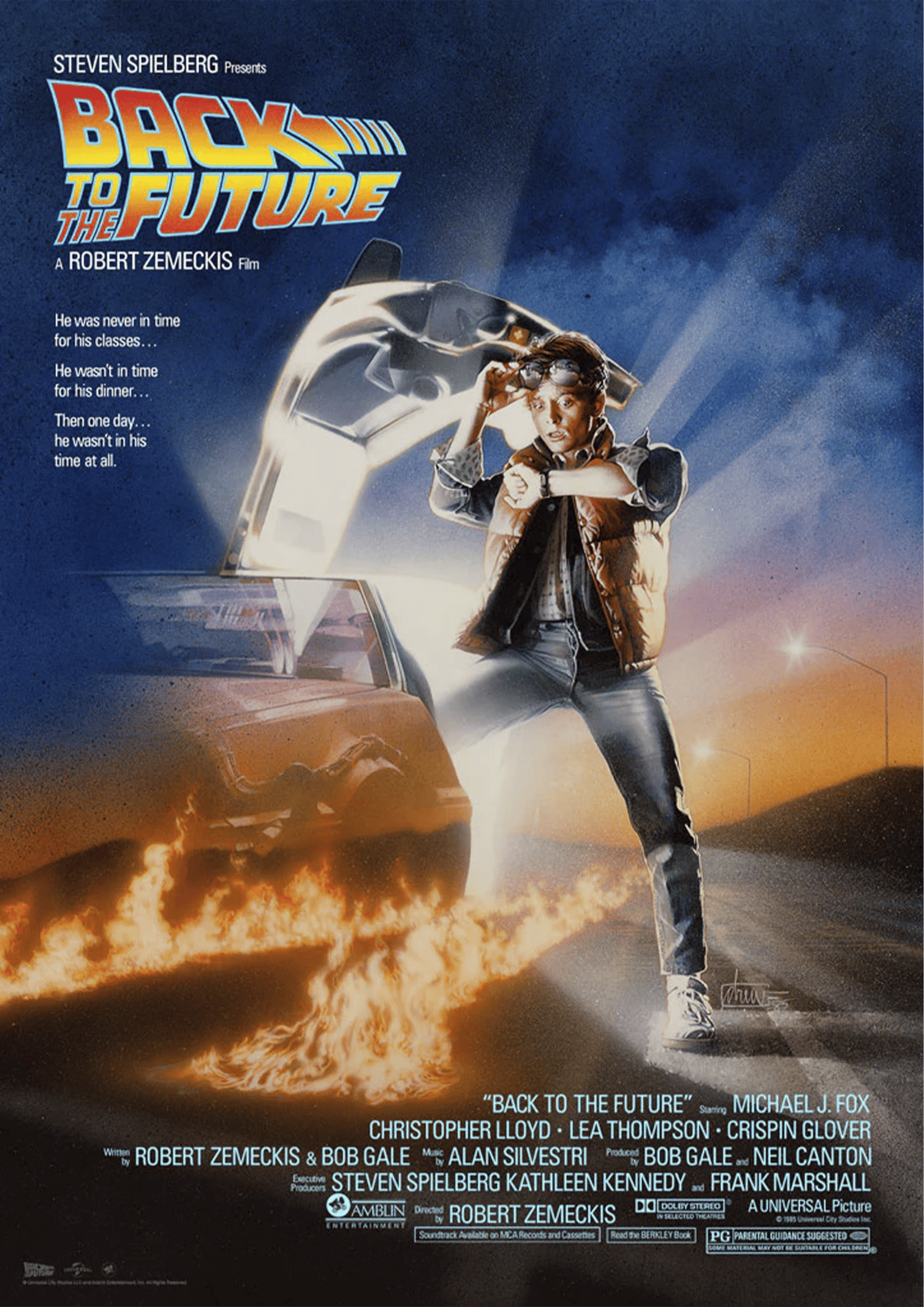 Back to the Future Back to the Future Movie Poster  View 3