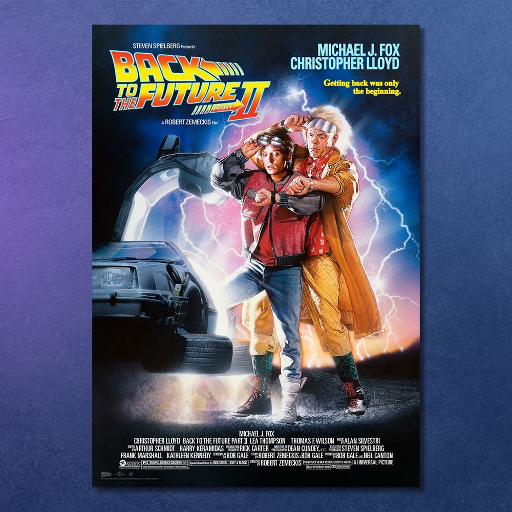 Back to the Future Back to the Future Part II Movie Poster  View 1
