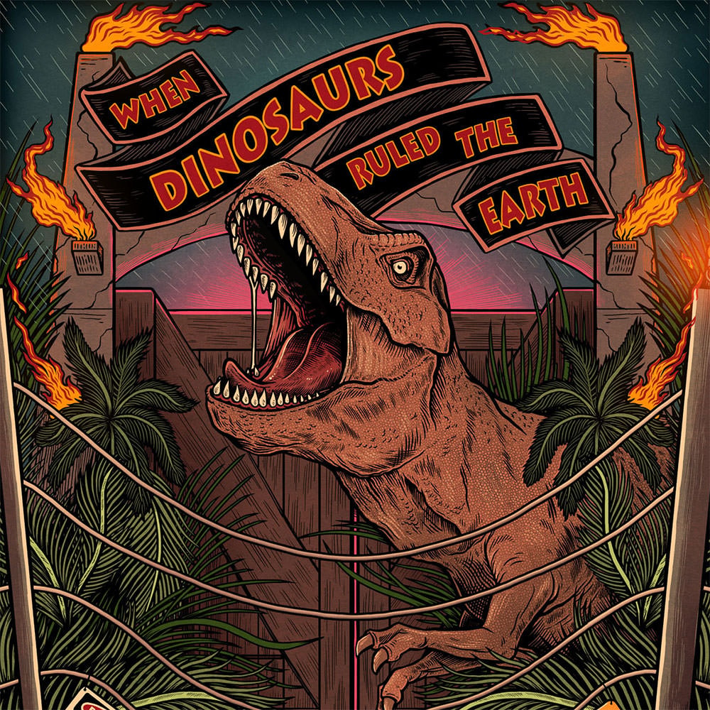 Jurassic Park Jurassic Park Movie Poster  View 3