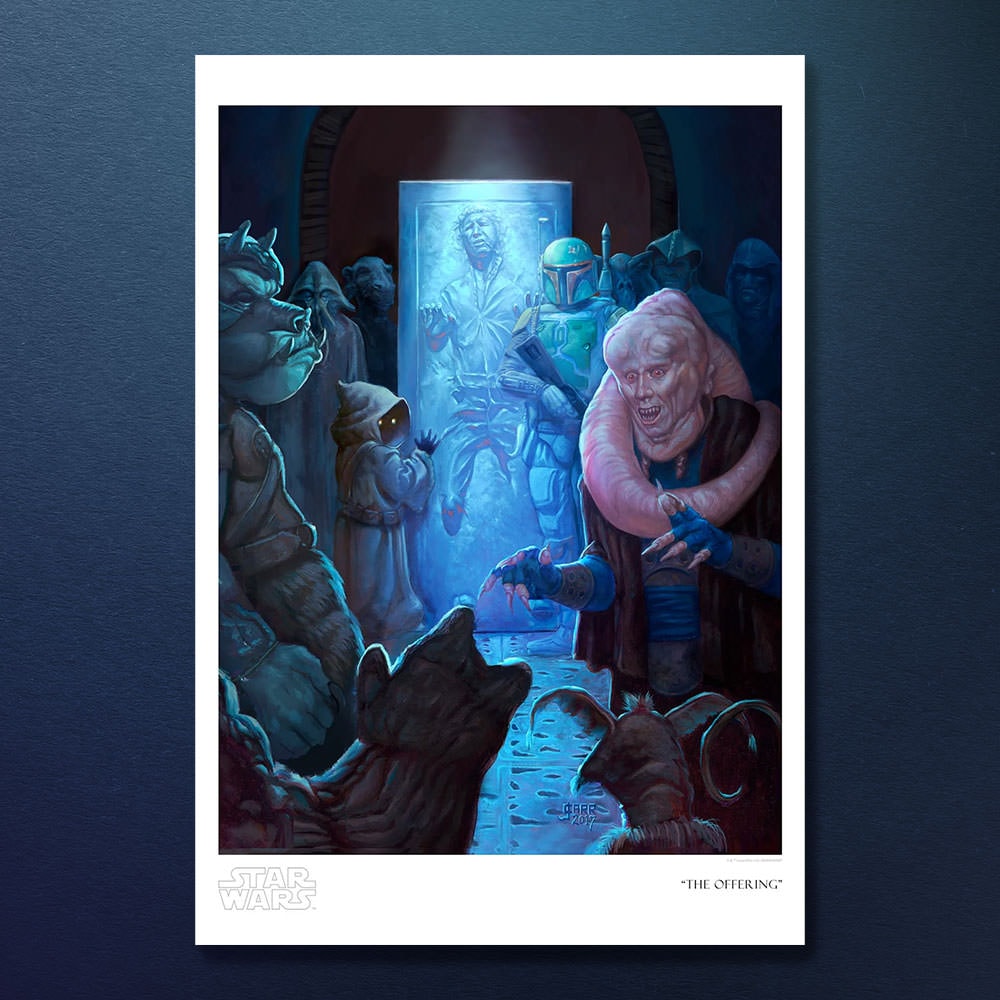 Star Wars The Offering Art Print  View 1
