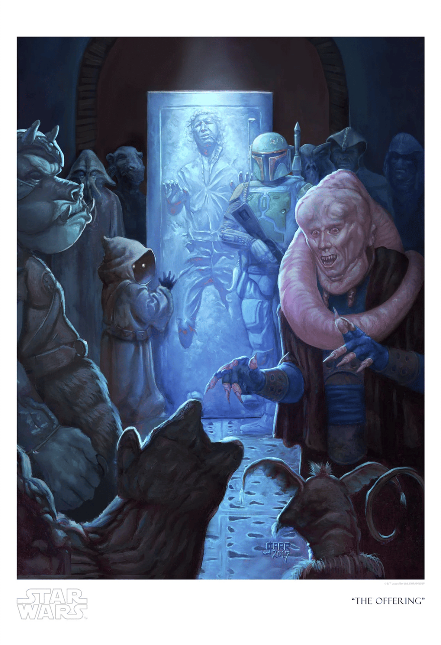 Star Wars The Offering Art Print  View 3