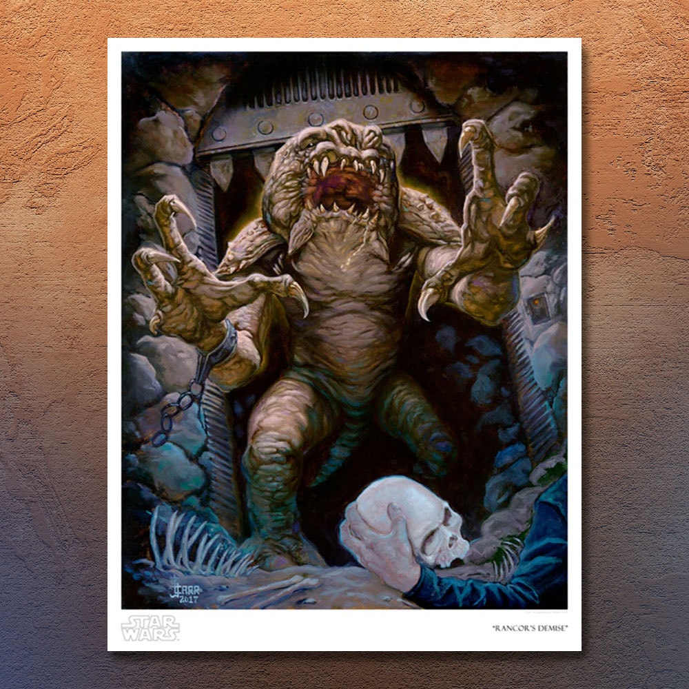 Star Wars Rancor's Demise Art Print  View 1