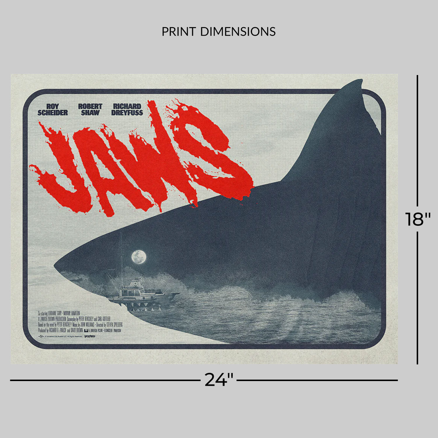 Jaws Jaws Movie Poster  View 2