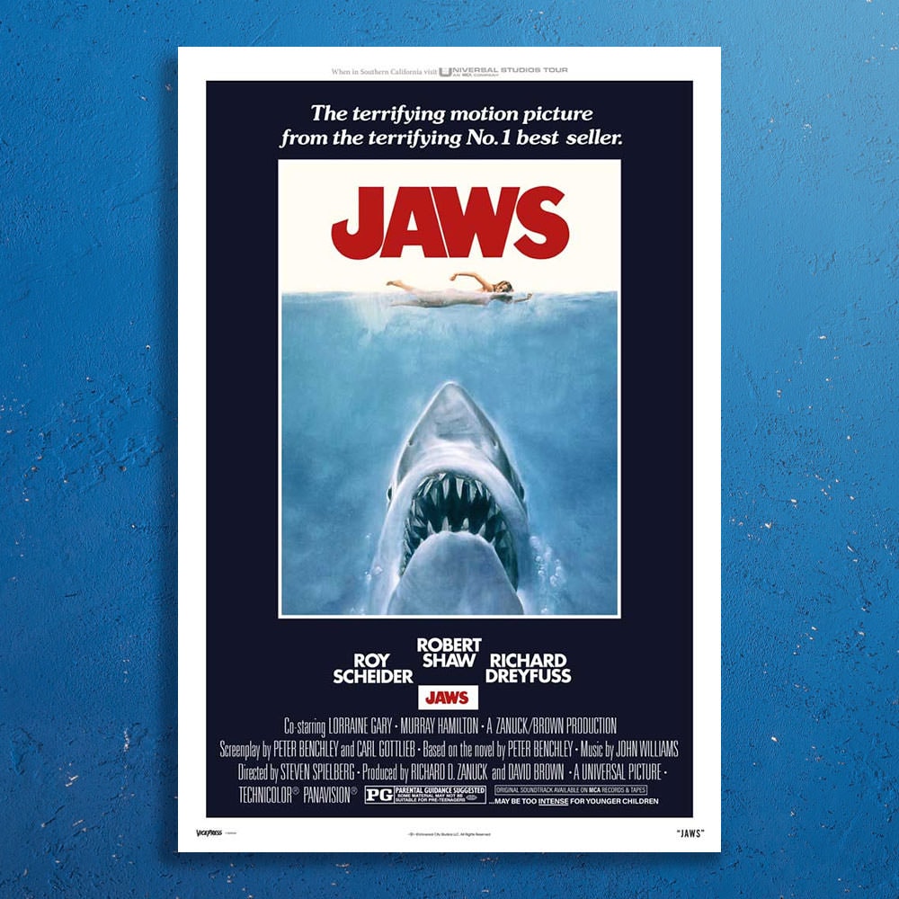 Jaws Jaws by Roger Kastel (One Sheet) Movie Poster  View 1