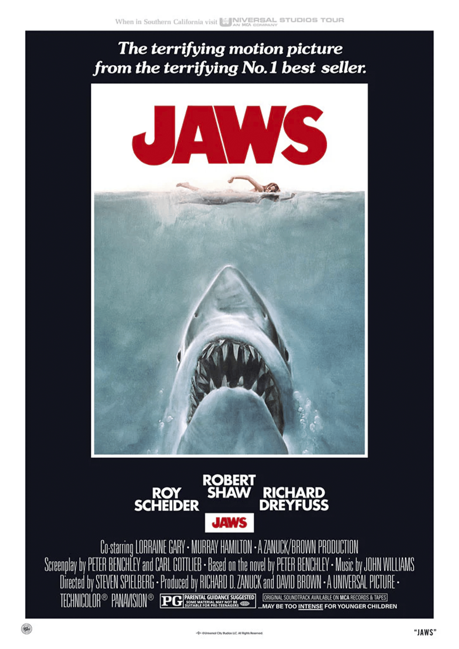 Jaws Jaws by Roger Kastel Movie Poster  View 3