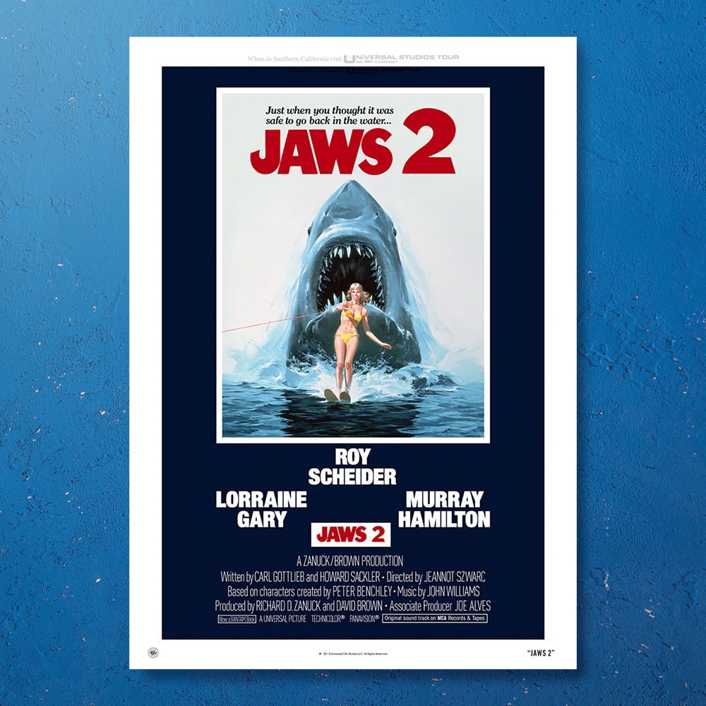 Jaws Jaws 2 Movie Poster  View 1
