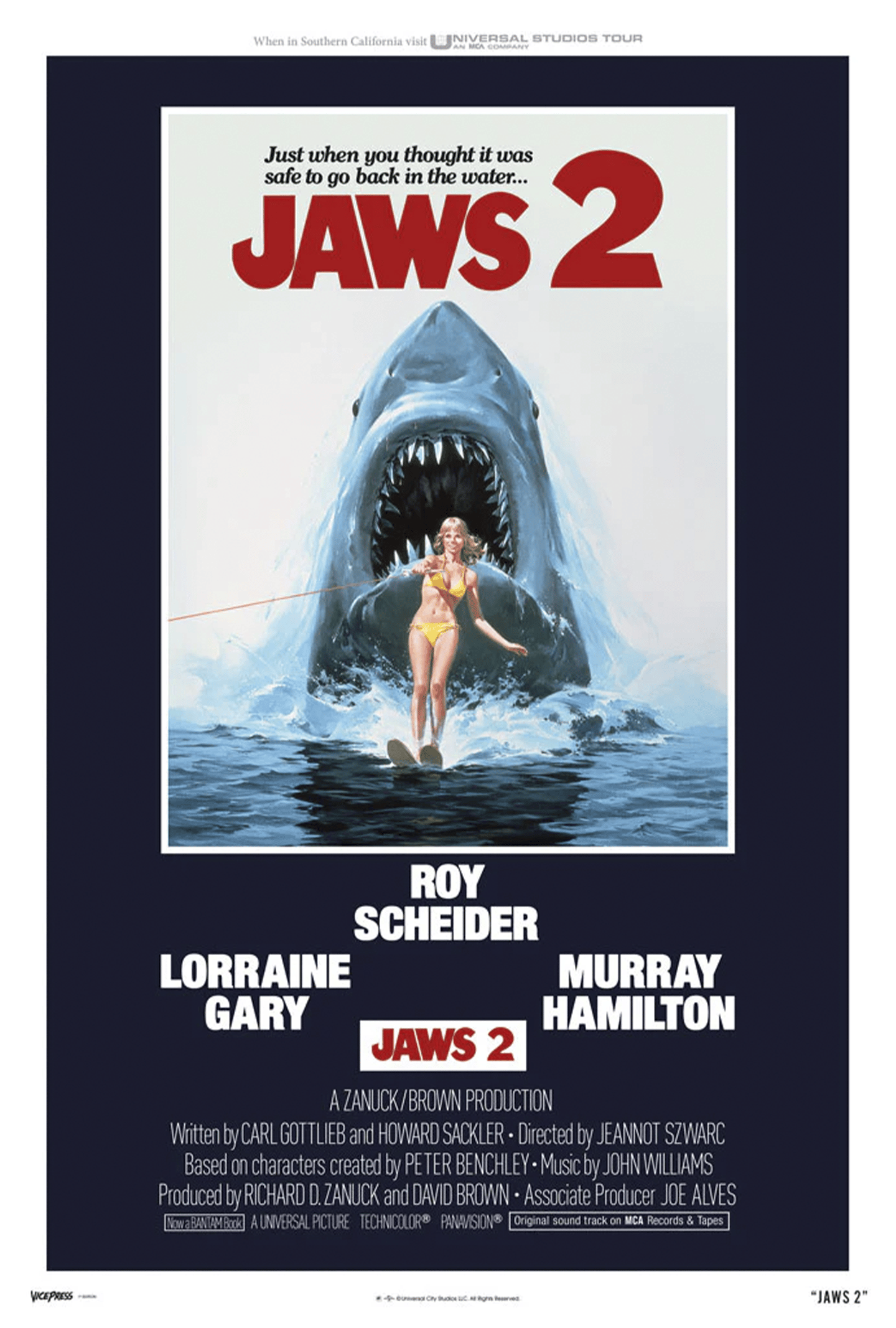 Jaws Jaws 2 (One Sheet) Movie Poster  View 3