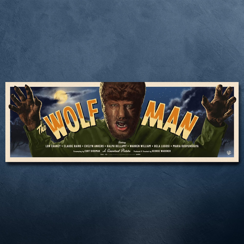 Universal Monsters Universal Monsters: The Wolf Man Movie Poster  View 1