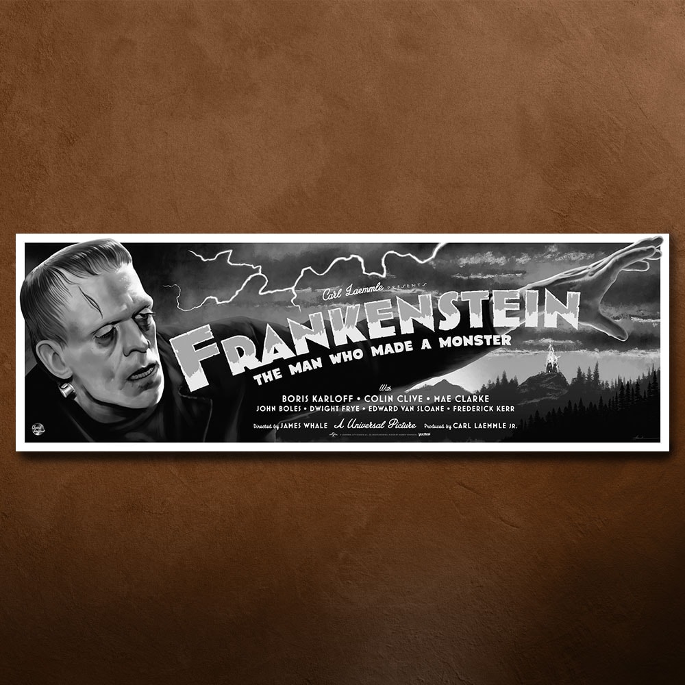 Universal Monsters Universal Monsters: Frankenstein Variant Movie Poster  View 1