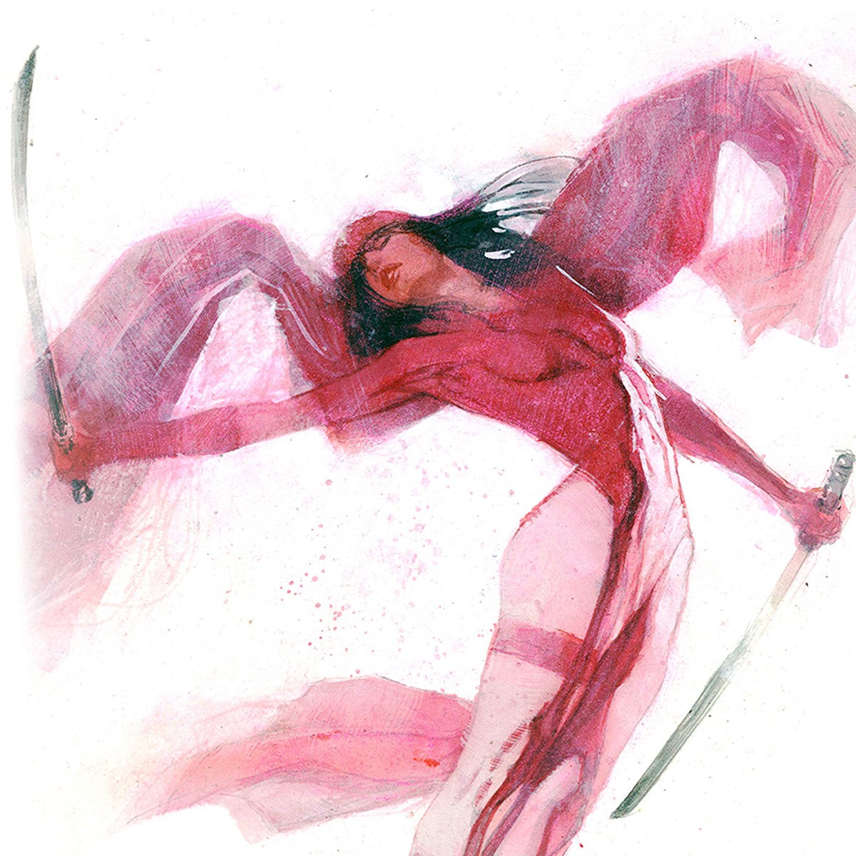 Marvel Elektra: Crimson Grace Art Print  View 4