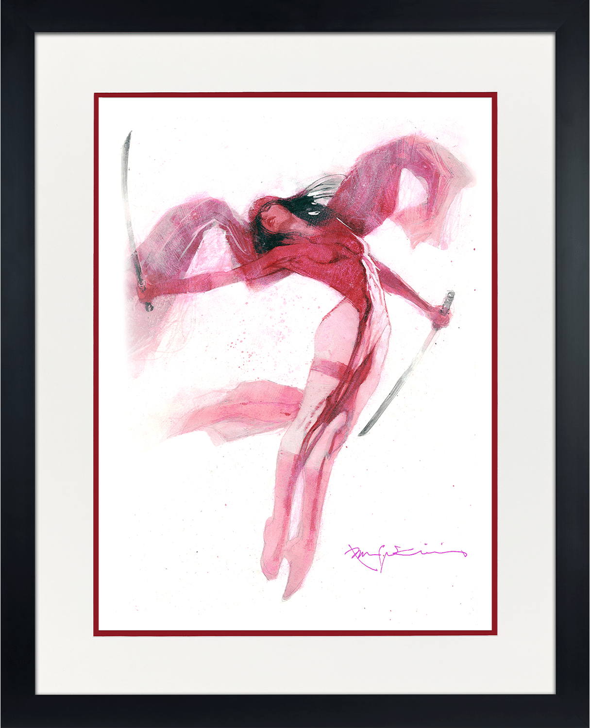 Marvel Elektra: Crimson Grace Art Print  View 6