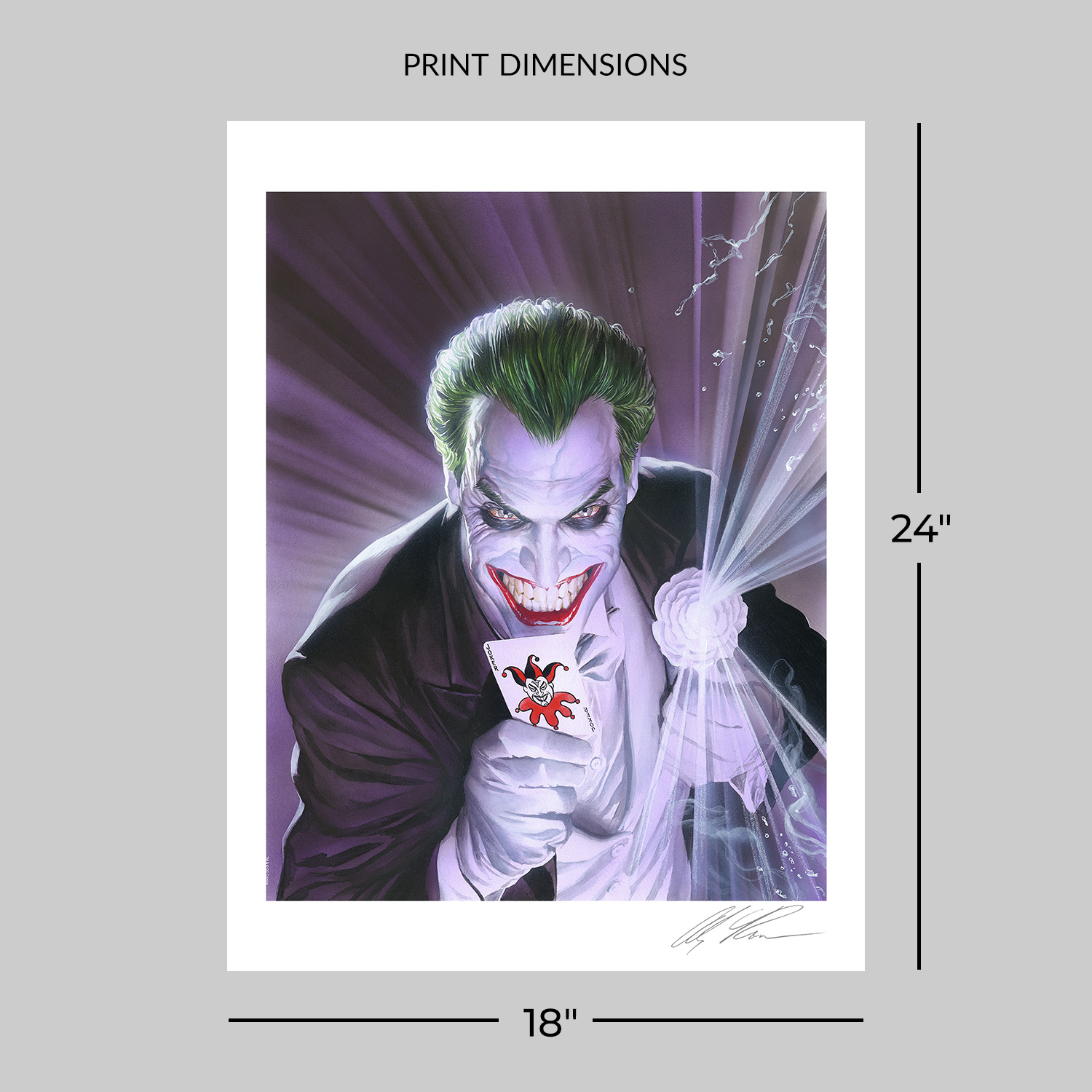 DC Comics The Joker™: Mythology Art Print  View 2