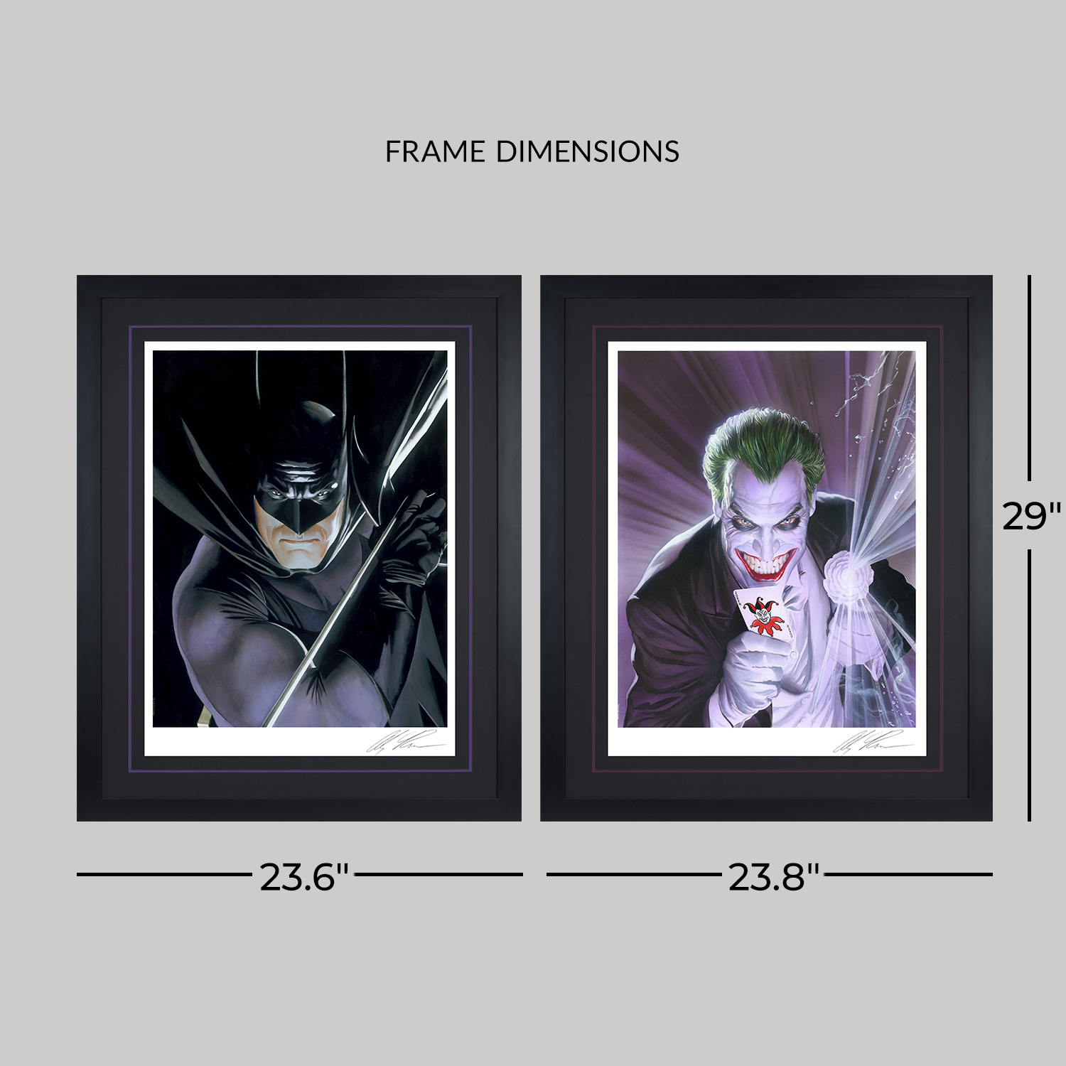 DC Comics The Joker™ & Batman™: Mythology Fine Art Print Set Art Print  View 4