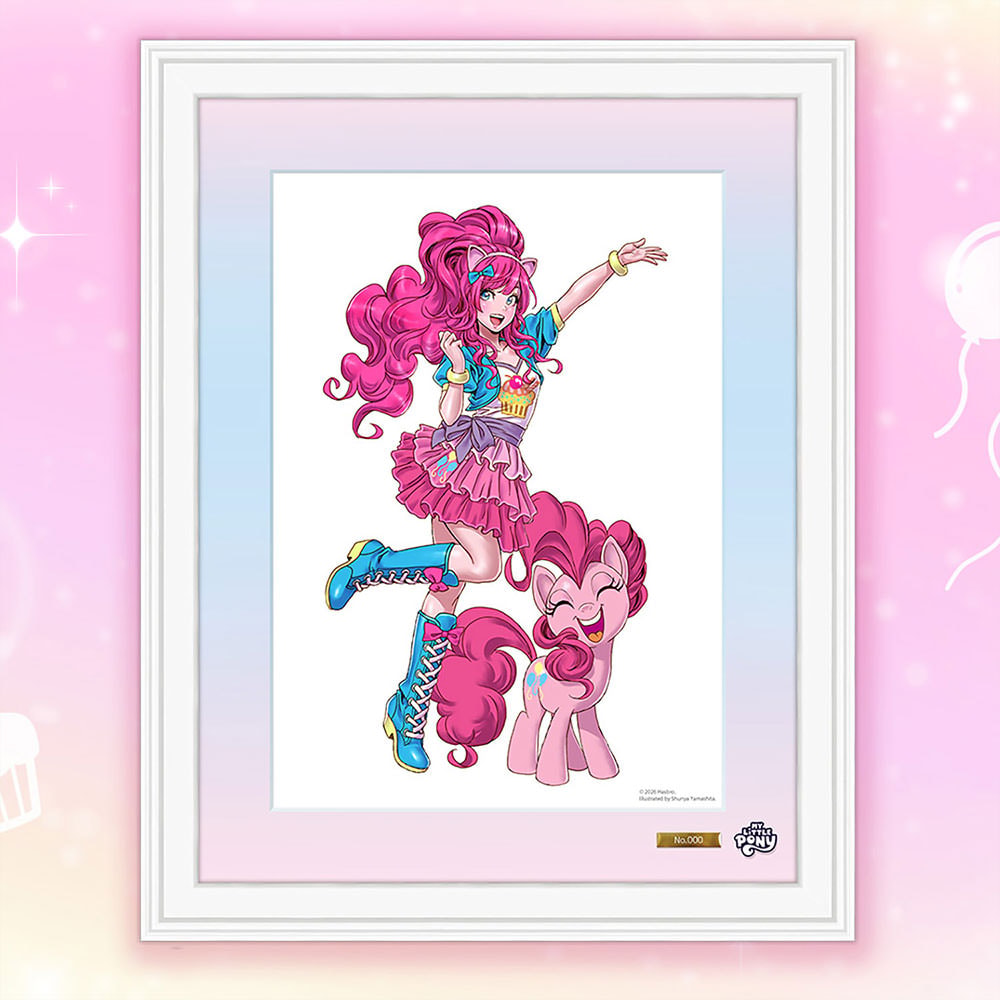 My Little Pony Pinkie Pie Bishoujo Art Print  (Prototype Shown) View 1