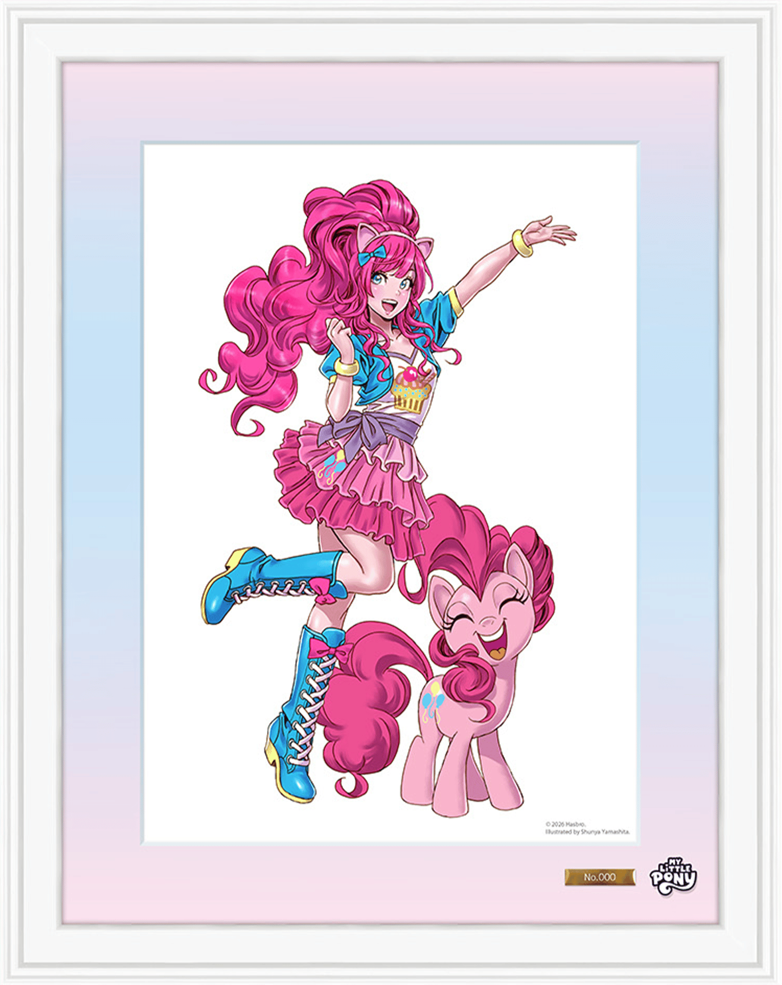 My Little Pony Pinkie Pie Bishoujo Art Print  (Prototype Shown) View 7