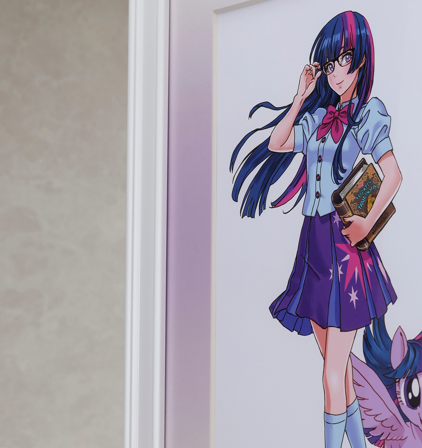 My Little Pony Twilight Sparkle Bishoujo Art Print  (Prototype Shown) View 5