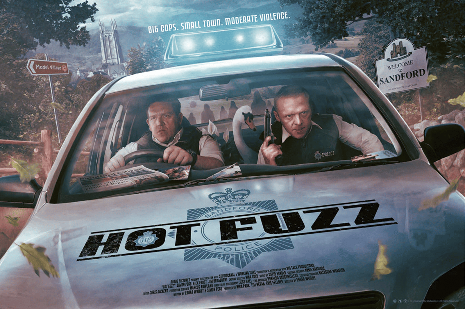 Hot Fuzz Hot Fuzz Movie Poster  View 3